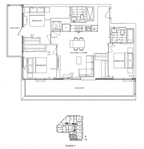 400 Dufferin Street Studio-3 Beds Apartment for Rent - Photo Gallery 69